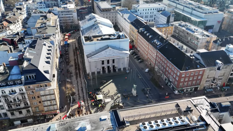 Das Theaterviertel (Foto: Stadt Aachen)