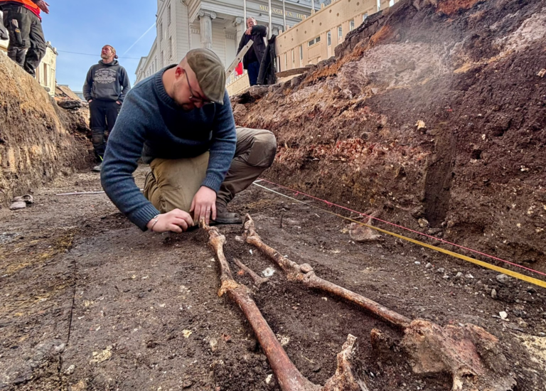 Archäologische Funde am Theaterplatz (Bildrechte Stadt Aachen)